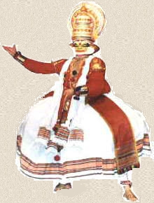 Kathakali - A dance form of Kerala.